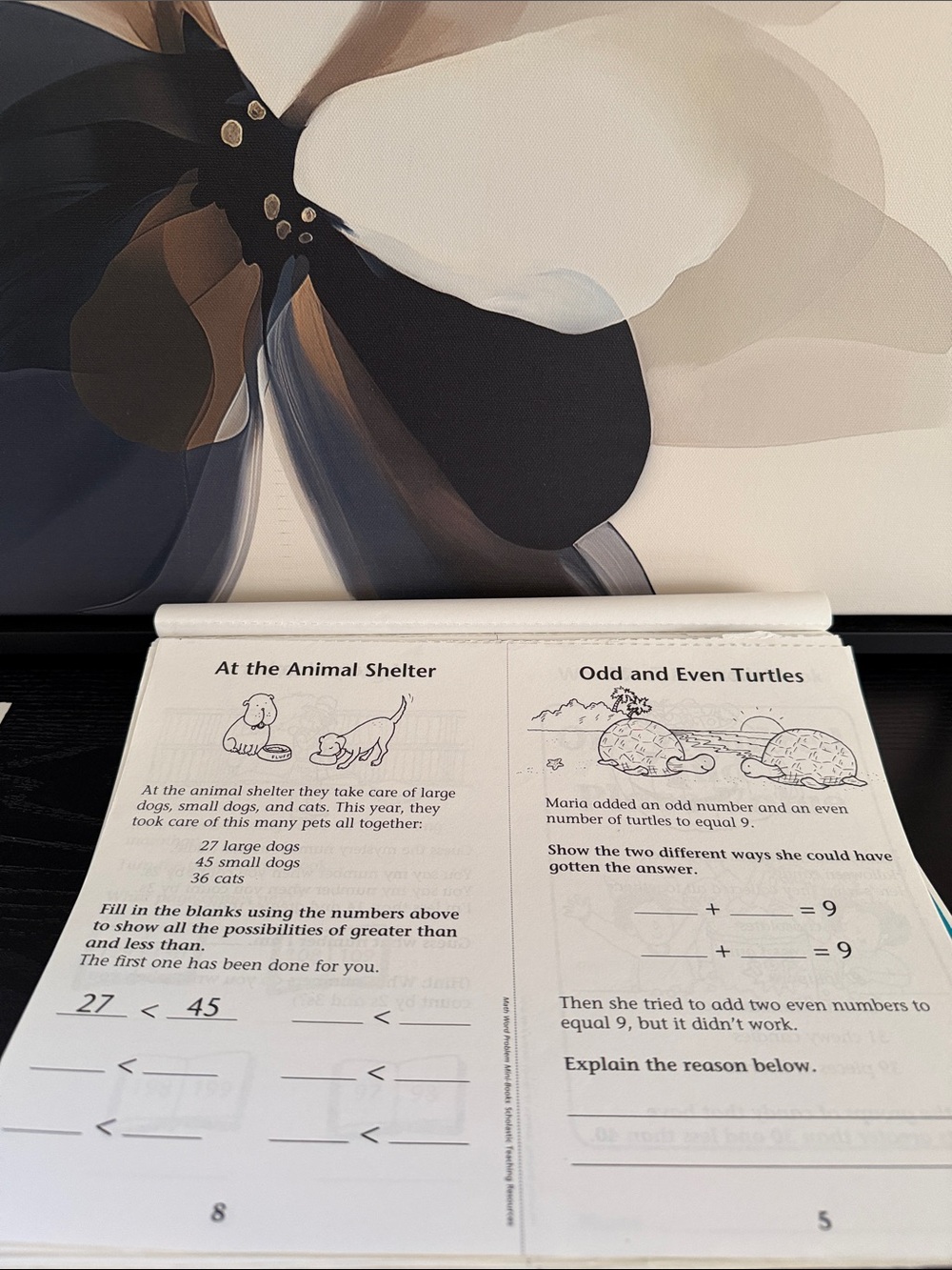 Daily Handwriting Practice, Daily Science, and Math Word Problem Mini-Books - Picture 11 of 16